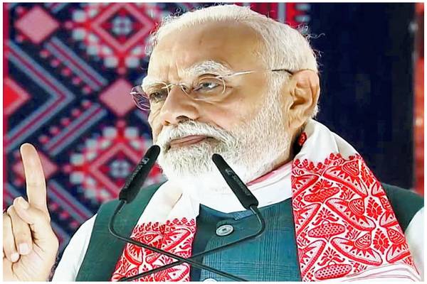 कांग्रेस घुसपैठियों की रक्षक, राष्ट्रविरोधी ताकतों को संरक्षण देती: मोदी