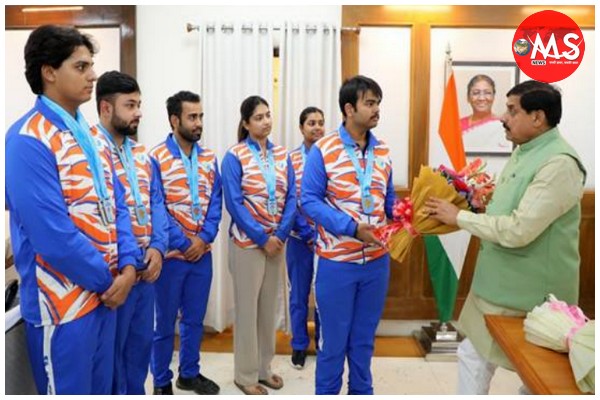 कजाकिस्तान में हुई 16वीं एशियन शूटिंग चैम्पियनशिप में प्रदेश के खिलाड़ियों ने जीते 17 पदक