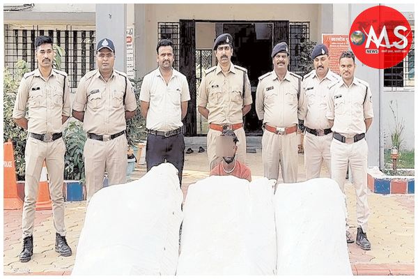 मध्यप्रदेश पुलिस की नशे के विरुद्ध सख्त कार्यवाही