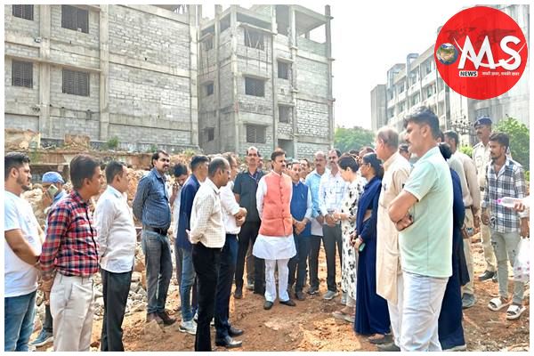 उप मुख्यमंत्री ने सामुदायिक स्वास्थ्य केंद्र सेमरिया का किया निरीक्षण