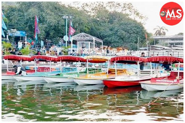बड़े तालाब में मुख्यमंत्री आज करेंगे शिकारा सेवा का शुभारंभ