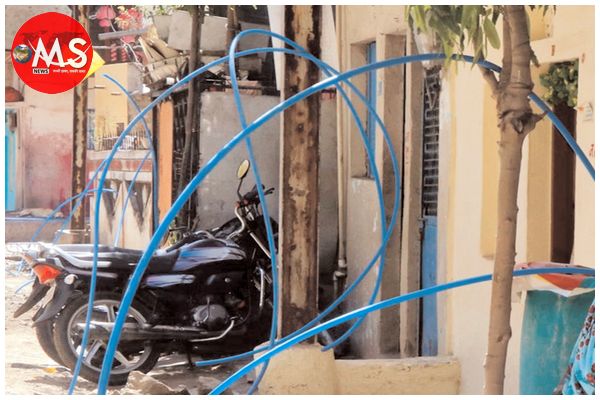 भागीरथपुरा में अब जल संकट से सामना
