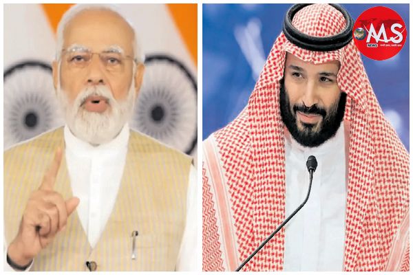 पीएम मोदी ने सऊदी प्रिंस सलमान से की बातचीत, ऊर्जा ठिकानों पर हमलों की निंदा की