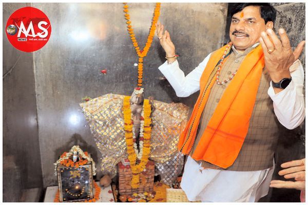 भोजशाला में पूजन करने वाले पहले सीएम बने डॉ.मोहन