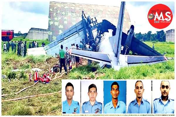 असम में वायुसेना का एएन-32 विमान दुर्घटनाग्रस्त, 5 जवान शहीद