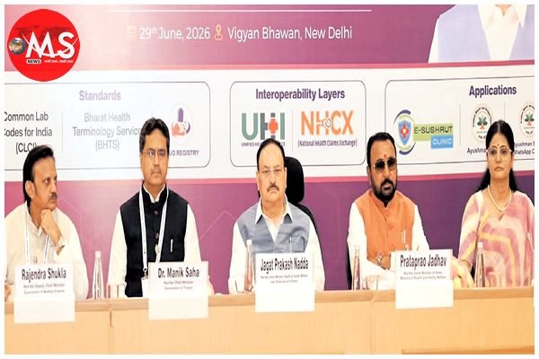 भारत विश्व के सबसे बड़े डिजिटल स्वास्थ्य इकोसिस्टम में शामिल: नड्डा